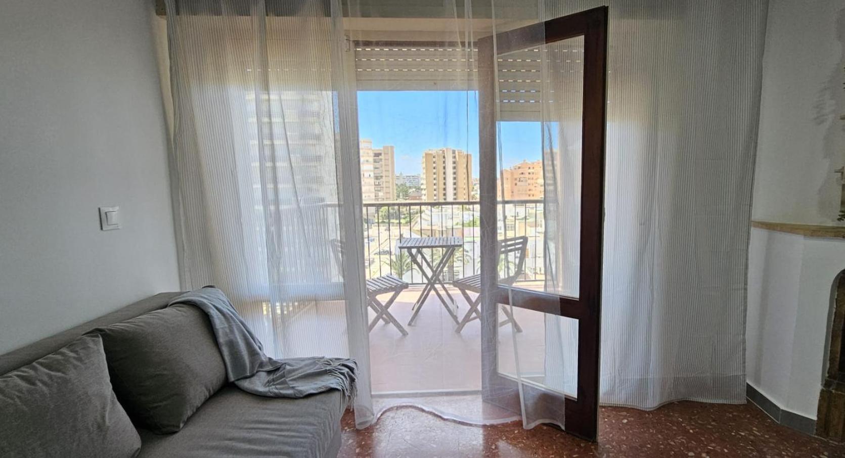 Apartmán Pequeno Apartamento Con Vistas Al Mar Roquetas de Mar Exteriér fotografie